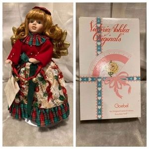 Limited edition Goebel Christmas doll
